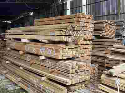 Contents of hardware and timber trading company - Timber stocks